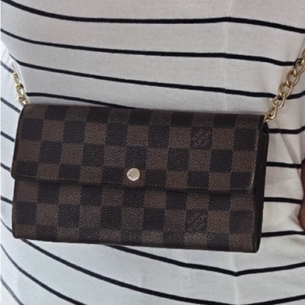 Louis Vuitton Brown Checkered Women's Bag - Picture 9 of 9